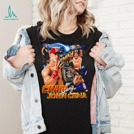 John Cena Chain Gang boxing graphic shirt