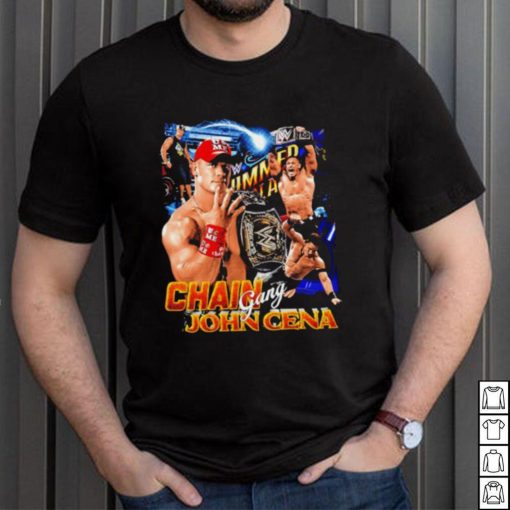 John Cena Chain Gang boxing graphic shirt