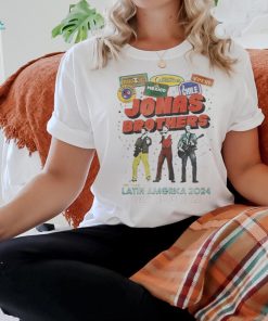 Jonas Brothers The Tour Latin America 2024 shirt