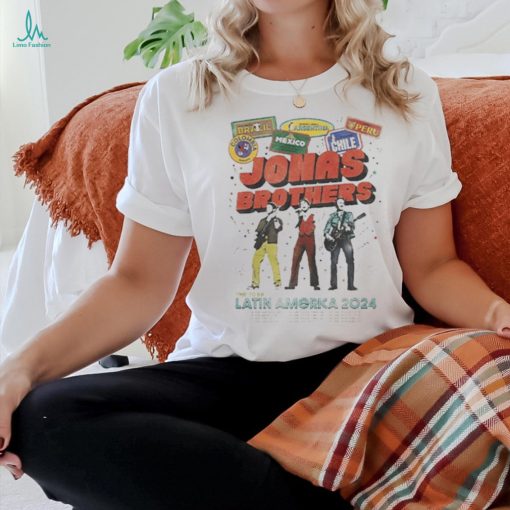 Jonas Brothers The Tour Latin America 2024 shirt