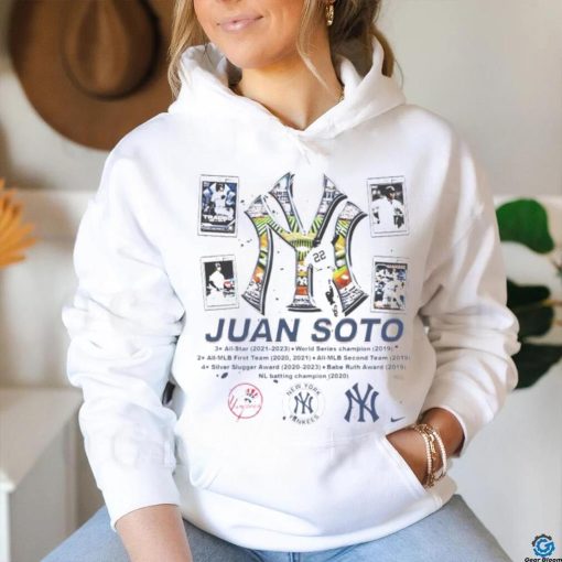 Juan Soto New York Yankees 3X All Star World Series Champion shirt