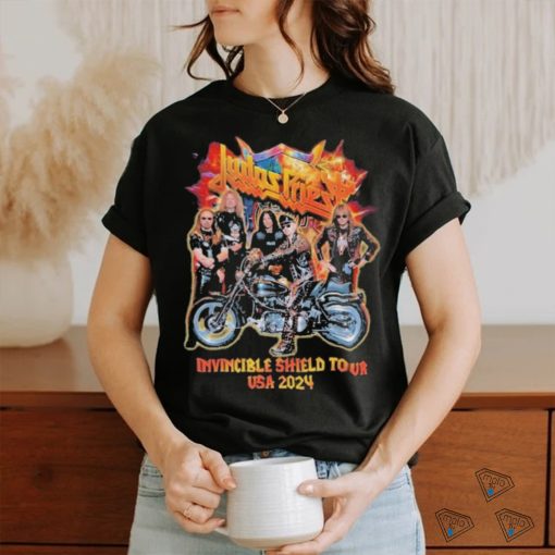 Judas Priest Invincible Shield Tour USA 2024 T Shirt