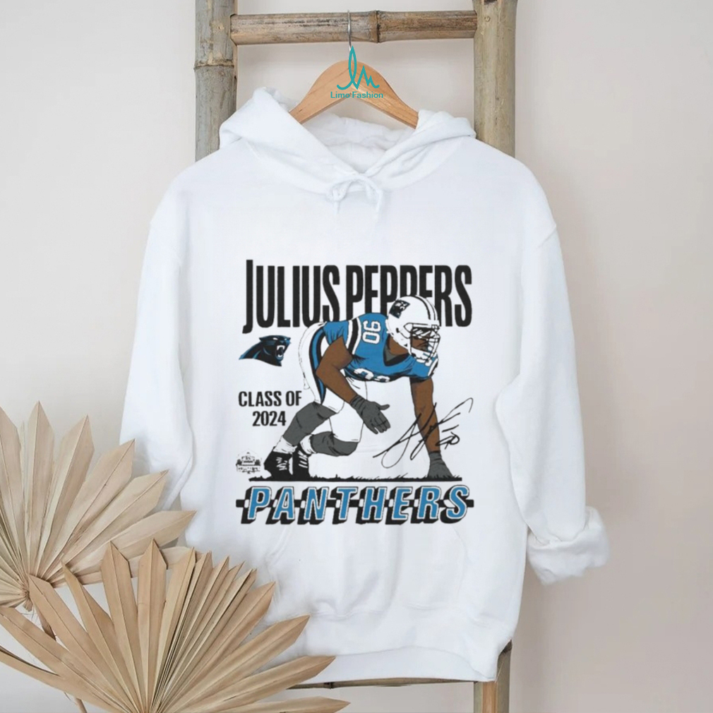 Julius Peppers Class of 2024 signature shirt Julius Peppers Class of 2024 signature shirt