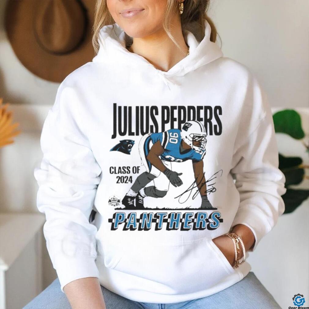 Julius Peppers Class of 2024 signature shirt Julius Peppers Class of 2024 signature shirt