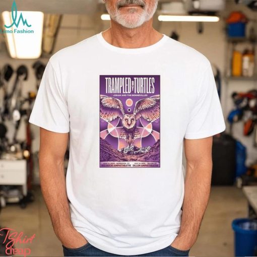 July 14 2024 dillon co dillon amphitheater trampled by turtles poster shirt