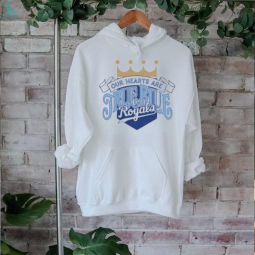 KC Royals Bring Out The Blue Our Hearts Are True Blue Royals Shirt Giveaway 2024