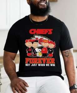 Kansas City Chiefs Football Snoopy Forever Not Just When We Win T Shirt