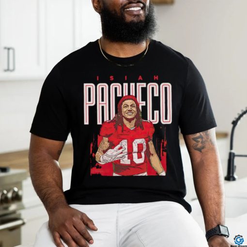 Kansas City Chiefs Isiah Pacheco 10 inline shirt