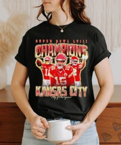 Kansas City Chiefs football Super Bowl LVIII Champions City of Champions shirt