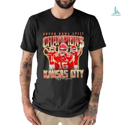 Kansas City Chiefs football Super Bowl LVIII Champions City of Champions shirt