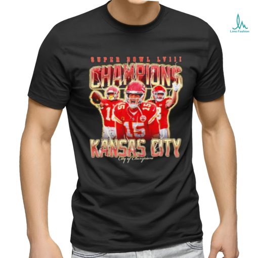 Kansas City Chiefs football Super Bowl LVIII Champions City of Champions shirt