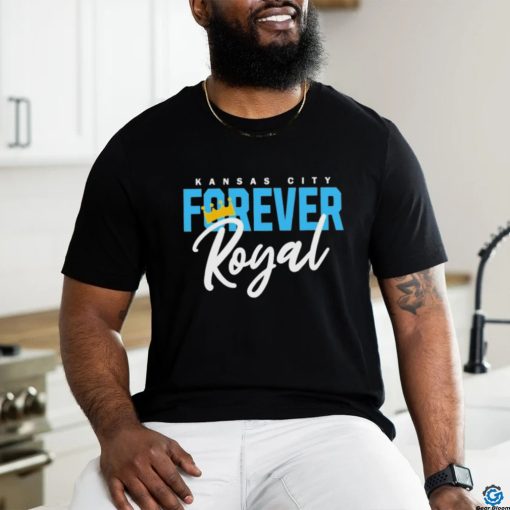 Kansas City Forever Royal Crown Baseball shirt