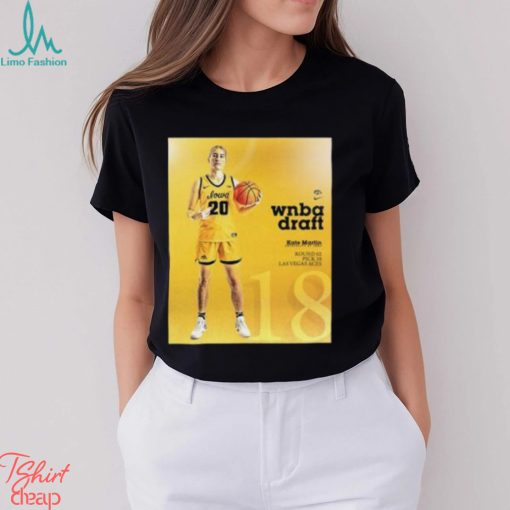 Kate Martin Pick 18 Lowa Women’s Basketball Las Vegas Aces at Wnba Draft 2024 Classic T Shirt