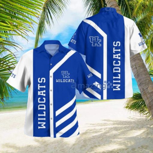 Kentucky Wildcats Short Sleeve Button Down Tropical Hawaiian Shirt Limited Edition