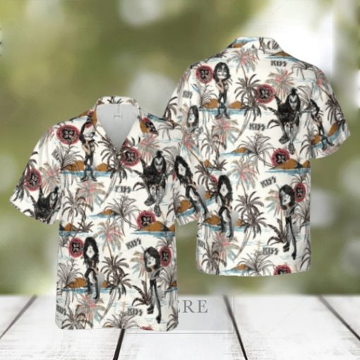 Kiss Band Hawaiian Shirt For Men Women