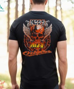 Kiss Skull Angel Wings Baltimore Orioles T Shirt