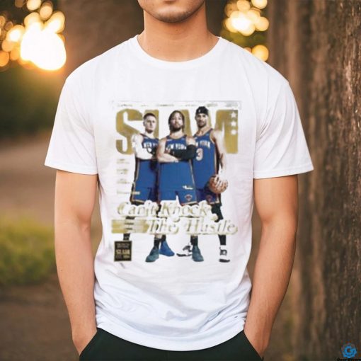 Knicks slam 249 donte divincenzo jalen brunson josh hart T shirt