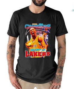 Kobe Bryant Los Angeles Lakers 2010 NBA Champions shirt