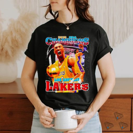 Kobe Bryant Los Angeles Lakers 2010 NBA Champions shirt