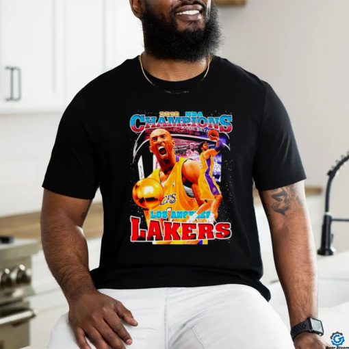 Kobe Bryant Los Angeles Lakers 2010 NBA Champions shirt