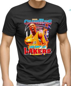 Kobe Bryant Los Angeles Lakers 2010 NBA Champions shirt