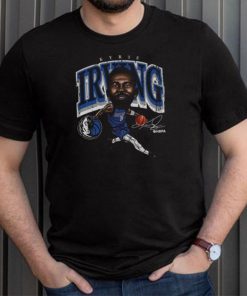 Kyrie Irving Dallas Mavericks Cartoon WHT Shirt