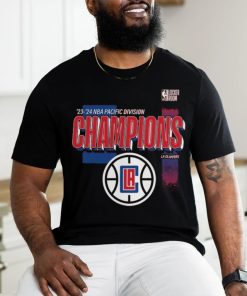 LA Clippers 2023 2024 NBA Pacific Division Champions Shirt