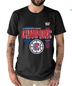 LA Clippers 2023 2024 NBA Pacific Division Champions Shirt