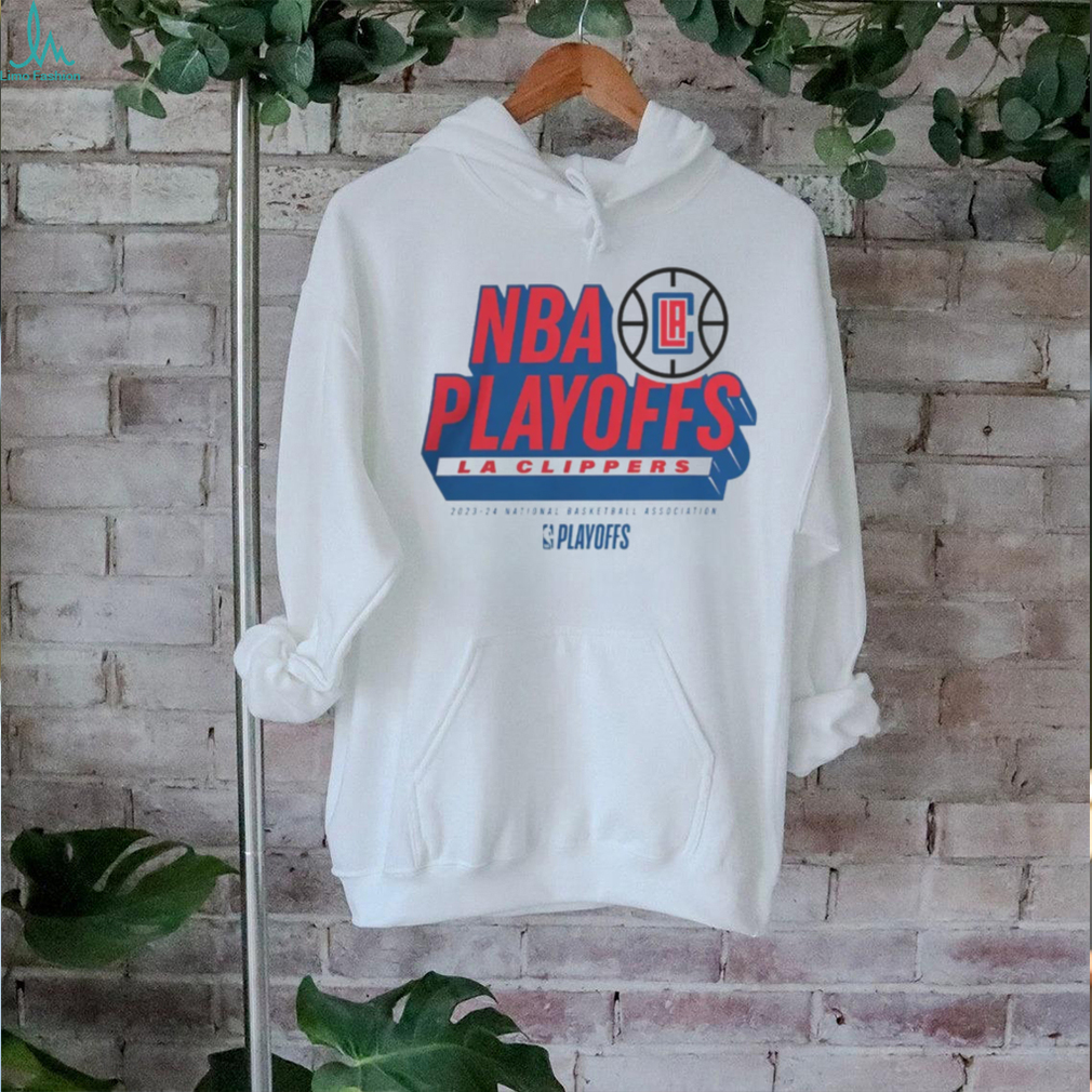 LA Clippers 2024 NBA Playoffs Defensive Stance T Shirt LA Clippers 2024 NBA Playoffs Defensive Stance T Shirt