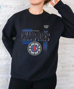 LA Clippers Merch 2024 Pacific Division Champions Hoodie shirt