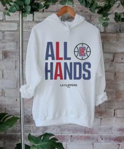 LA Clippers Unisex 2024 All Hands NBA Playoffs Mantra T Shirt