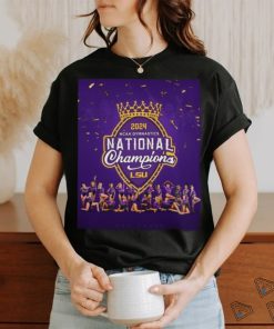 LSU Tigers Women’s 2024 NCAA Gymnastics National Champions First shirt