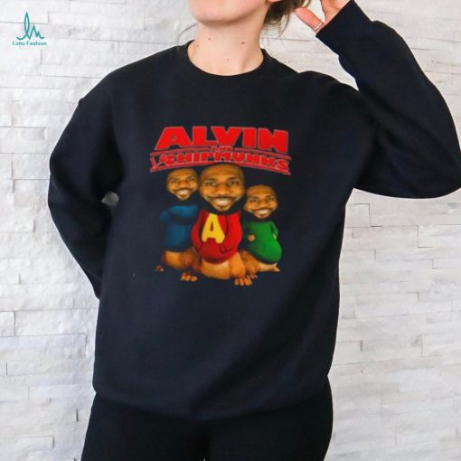 Lebron James Alvin And Chipmunks Shirt