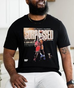 Lebron James Has Surpassed Michael Jordan For 1st All Time In 30 Point Games Shirt