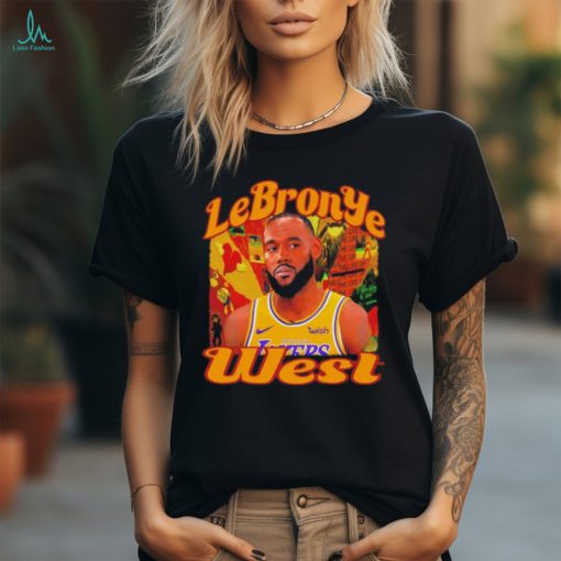 Lebronye West Lebron James X Kanye West shirt