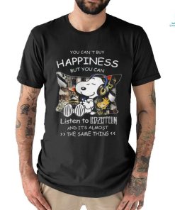 Led Zeppelin Snoopy Listen To Music Shirt, But You Can Listen To Led Zeppelin T Shirt