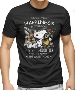 Led Zeppelin Snoopy Listen To Music Shirt, But You Can Listen To Led Zeppelin T Shirt