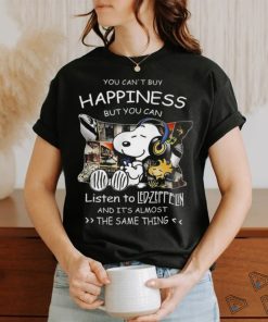 Led Zeppelin Snoopy Listen To Music Shirt, But You Can Listen To Led Zeppelin T Shirt