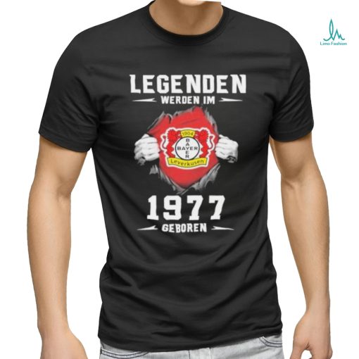 Legenden Werden Im 1977 Geboren Shirt