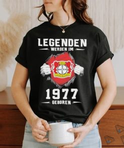 Legenden Werden Im 1977 Geboren Shirt