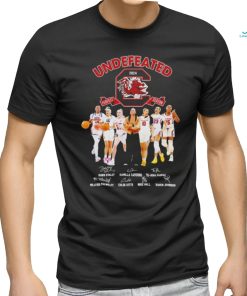 Legends South Carolina Gamecocks women’s perfect season signatures shirt