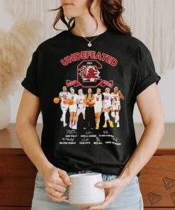 Legends South Carolina Gamecocks women’s perfect season signatures shirt