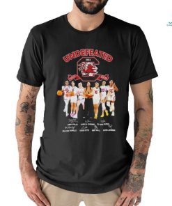 Legends South Carolina Gamecocks women’s perfect season signatures shirt