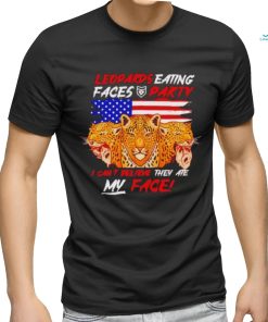 Leopards eating faces party shirt