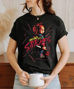 Limited Chucky Snitches Get Stitches Shirt