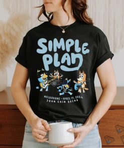 Limited Shirts Simple Plan Melbourne John Cain Arena Melbourne Apr 11, 2024 Unisex T Shirt