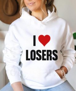 Linabob Wearing I Love Losers T Shirt