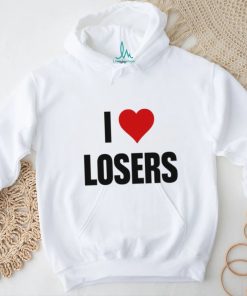 Linabob Wearing I Love Losers T Shirt