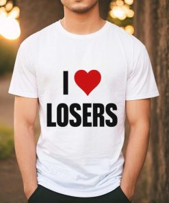 Linabob Wearing I Love Losers T Shirt