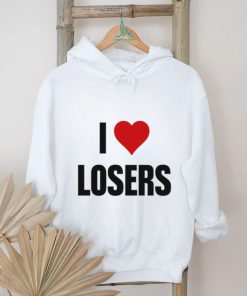 Linabob Wearing I Love Losers T Shirt